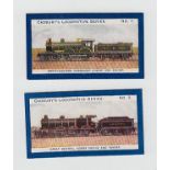 Trade cards, Cadbury's, Locomotive Series (set, 6 cards) (vg)