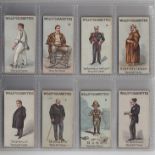 Cigarette cards, Will's, Vanity Fair Series (unnumbered) (set, 50 cards, plus 2 duplicates) (7 fair,