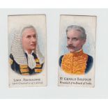 Cigarette cards, Cohen, Weenen & Co, Boer War Celebrities, Coloured, 250 back, different (set, 76