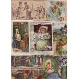 Trade cards, USA, a collection of 30+ Sewing Machine advertising cards, late 1890's/early 1900's