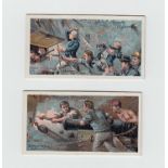 Cigarette cards, Player's, Life on Board A Man of War (set, 50 cards) (gd/vg)