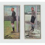 Trade cards, Football, Gartmann, Germany, 2 different sets of football cards (6 in each set), plus 4