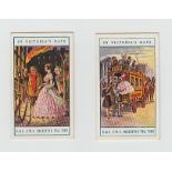 Trade cards, English & Scottish CWS, In Victoria's Days (set, 25 cards) (vg)