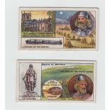 Cigarette cards, Smith's, Battlefields of Great Britain (set, 50 cards) (gen gd/vg)