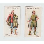 Cigarette cards, Ogden's, British Costumes from 100BC to 1904 (set, 50 cards) (gd/vg)