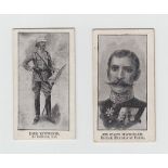 Cigarette cards, Lambert & Butler, Boer War & Boxer Rebellion Sketches (set, 25 cards) (2 poor, 3