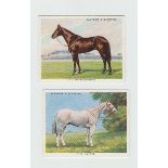 Cigarette cards, Player's, Types of Horses, 'L' size (set, 25 cards) (gd/vg)