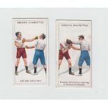 Cigarette cards, Ogden's, Boxing (set, 25 cards) (no 1 fair, rest gd)