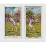 Cigarette cards, Boguslavsky, Sports Records (1-25 & 26-50) (gd)