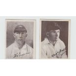 Cigarette cards, South Africa, United Tobacco Co, The South African Cricket Touring Team (with