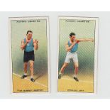Cigarette cards, Player's, Boxing (Eire) (set, 25 cards) (vg)