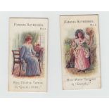 Cigarette cards, Taddy, Famous Actors & Actresses (24/25, missing no 15) (4 poor, rest fair/gd)