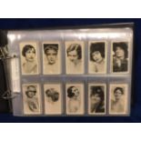 Cigarette cards, modern album containing eleven sets, mixed manufacturers inc Carreras, CWS, Lea,