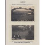 Postcards, P. Jones Collection, Aviation, The Airship, Part 2, a study in 14 RP postcards, neatly