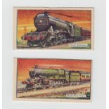 Trade cards, Thomson, Speed inc. Railways, Aircraft, Birds, Ships etc (set, 48 cards) (gd)