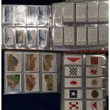 Cigarette cards, three modern albums containing various cards including one all 'L' size inc. Will'
