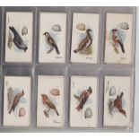Cigarette cards, Lambert & Butler, Birds & Eggs (set, 50 cards, plus 3 duplicates) (gd)