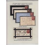 Ephemera, P Jones Collection, a fine collection of 'In Memoriam' & mourning correspondence, inc