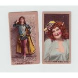 Cigarette cards, USA, ATC, Songs D (set, 25 cards) (3 fair, rest gd)