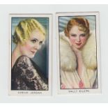 Cigarette cards, BAT, Cinema Celebrities (C), standard size (set, 48 cards) (gd)