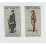 Cigarette cards, Will's, Vanity Fair, 2nd Series (set, 50 cards, plus variation card for no 29, '