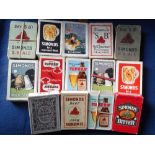 Breweriana, Simonds, fourteen packs of Simonds playing cards (inc two duplicates), various ages, not