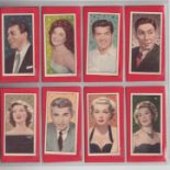 Trade cards, Barbers Tea, Cinema & Television Stars (inc. Marilyn Monroe) (vg)