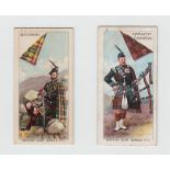 Cigarette cards, J & F Bell, Scottish Clan Series, (set, 25 cards) (gd)