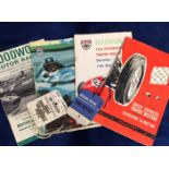 Motor Racing, a collection of programmes & tickets inc. British Grand Prix programmes 1966, 81,
