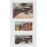 Cigarette cards, Churchman's, Famous Railway Trains, (set 25 cards) & 'L' size (set, 12 cards) and