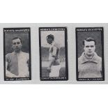 Cigarette cards, Football, Murray's, Footballers, Series 'J', Blackburn, 3 cards, Anthony,