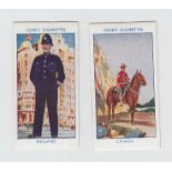 Cigarette cards, Cope's, The World's Police (set, 25 cards) (ex)