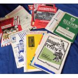 Football programmes, Non League selection, 1950's onwards inc. FA Amateur Cup Finals 1964, 67 &