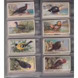 Cigarette cards, Ogden's, 5 sets (50 cards in each set), British Birds, Foreign Birds, Broadcasting,