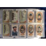 Cigarette & trade cards, album of Naval related sets & odds inc. Will's Nelson Series (set),