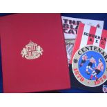 Sunderland AFC, 'The Official History 1879-2000' deluxe edition in presentation red board case