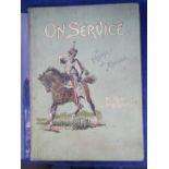 Military, book, 'On Service, at Home & Abroad' by Major Percy Groves, illustrated by Harry &