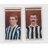 Cigarette cards, Football, Ogden's, Football Club Colours (set, 51 cards) (some slight foxing, gen