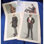 Military, a collection of four original Vanity Fair prints, all by Spy inc 'Khartoum' (Lord