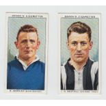 Cigarette cards, Football, Ogden's, Football Club Captains (set, 50 cards) (vg)