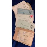 Military, a collection of approx 20 letters written by a serving German soldier during WW2, dated