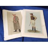 Horseracing, two original Vanity Fair prints, 'Morny' (H. Mornington Cannon) by Spy & George