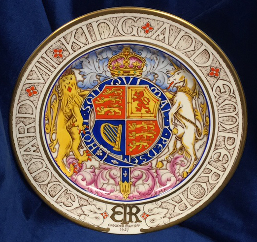 Commemorative Ware, a Paragon commemorative plate for the Coronation of King Edward VIII, 12 May