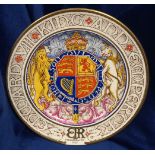 Commemorative Ware, a Paragon commemorative plate for the Coronation of King Edward VIII, 12 May