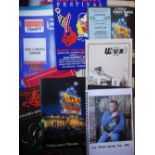 Entertainment, a collection of approx 150 items inc programmes, flyer's, rehearsal scripts,