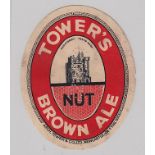 Beer Label, Arch Tower & Co Ltd, Newcastle on Tyne, Nut Brown Ale, v.o, (90mm high)  (slight