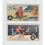 Cigarette cards, Ogden's, ABC of Sport (set, 25 cards plus 2 duplicates) (gen gd)