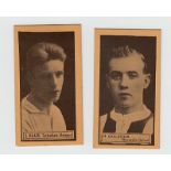 Trade cards, Thomson, This Years Top Form Footballers (set, 24 cards) (gd)