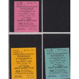 Tennis tickets, three GB v USA Wightman Cup tickets 13.6.1958, 10.6.1960 and 11.6.1960, all played