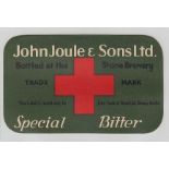 Beer Label, John Joule & Sons Ltd, Stone, Staffs, Special Bitter, h.r, (vg) (1)